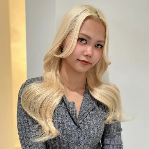 🤍ロング料金なし🤍艶モテダブルカラー💕コーティングトリートメント付き、カット追加は➕1000円