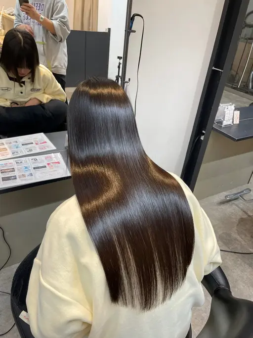 【ミニモ限定10%オフ】カット+美髪髪質改善ストレート+トリートメント