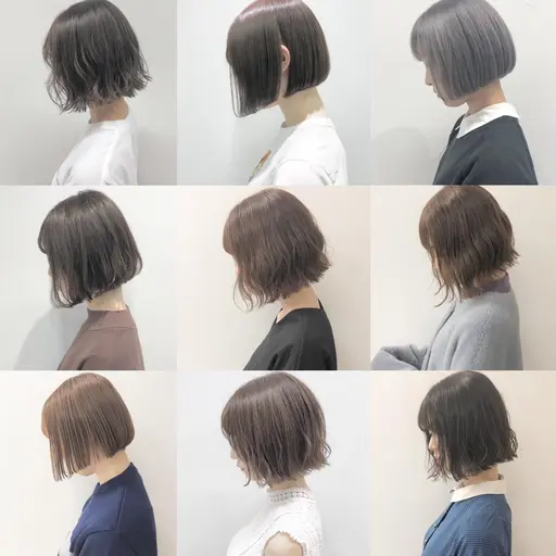 オススメ❣️1番人気【上質💫ボブ特化メニュー🌿】カット + 天使の輪,艶カラー+ TOKIO5stepトリートメント