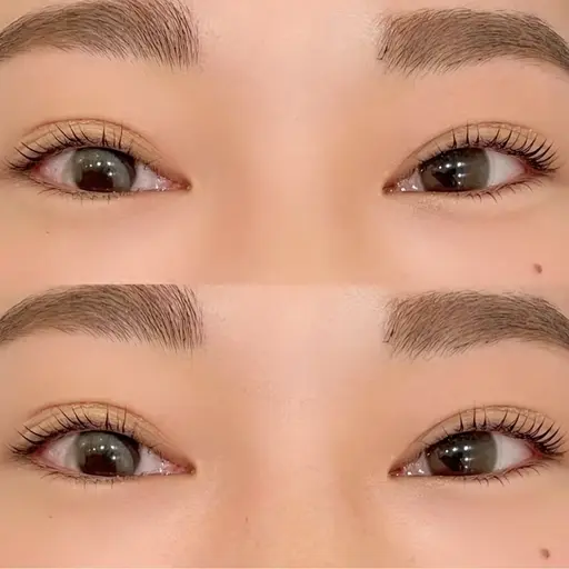 当日限定！まつげパーマ＆アイブロウWAXメイク無し🤎同時施術でお得です🉐