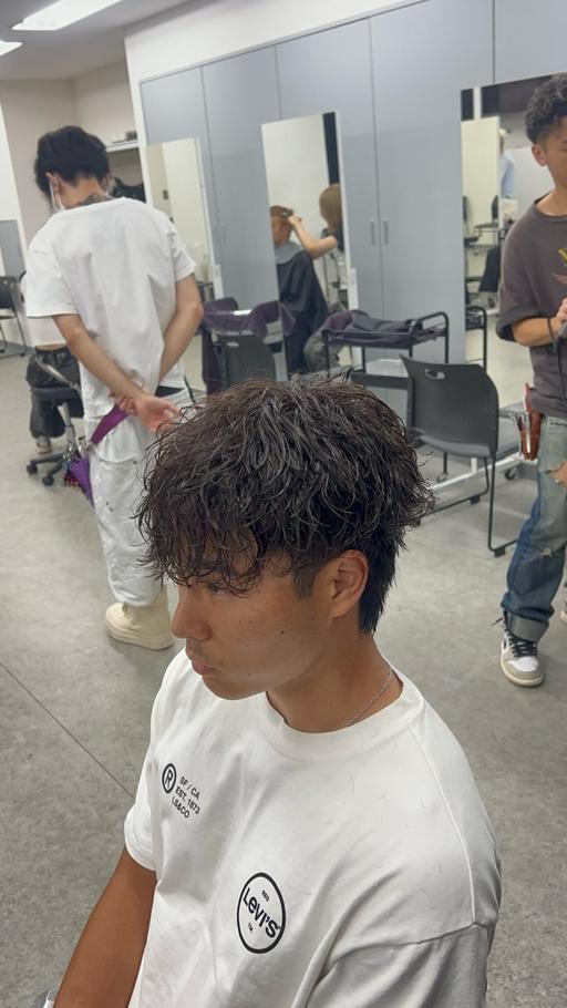 🔥メンズカット🔥+🔥メンズパーマ🔥過去1の仕上がりを保証します!