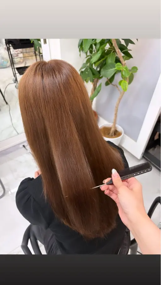 夏におすすめダブルカラー➕トリートメント🩵