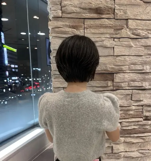 🎀 𝙘𝙪𝙩 🎀《ショートヘア限定》《練習モデル》炭酸マーブ付き🫧
