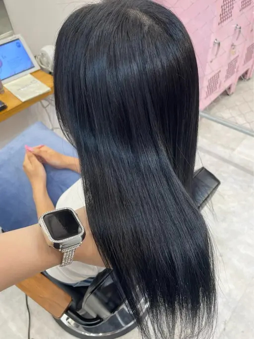 【ブリーチなし】透明感カラー➕トリートメント🫧
