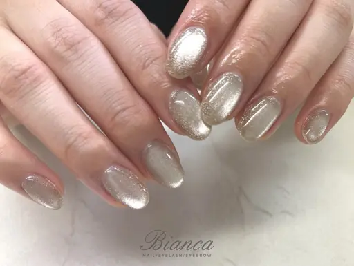【マグネットorミラー】オフあり/ハンド💅🏻/市ヶ谷/パラジェル変更可⭕️
