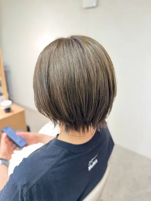 【当店人気NO.1メニュー🥇】カット+透明感カラー+トリートメント