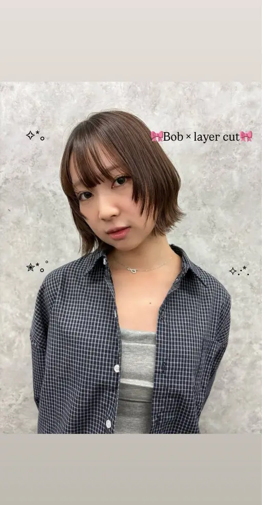 〖🍓27日限定クーポン‼️💖〗メンテナンスcut＋美髪カラー⋆. 𐙚 ˚