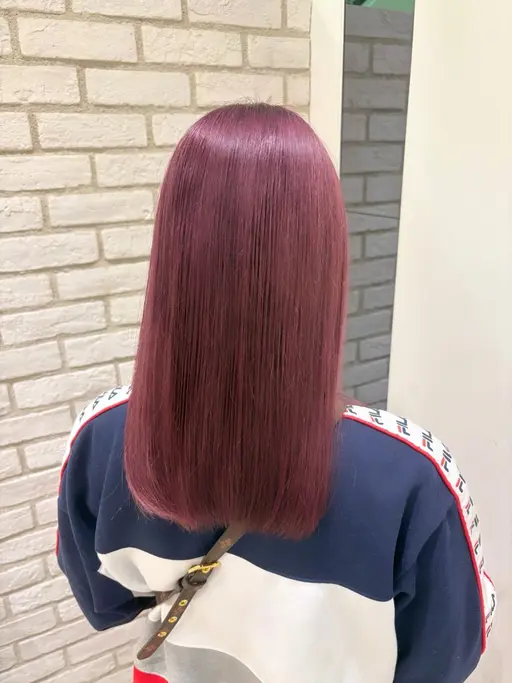 Wカラー(ブリーチ込)+トリートメント+ブロー👻