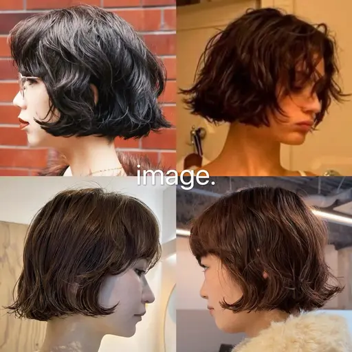 【BOB PERM】cut + perm + treatment