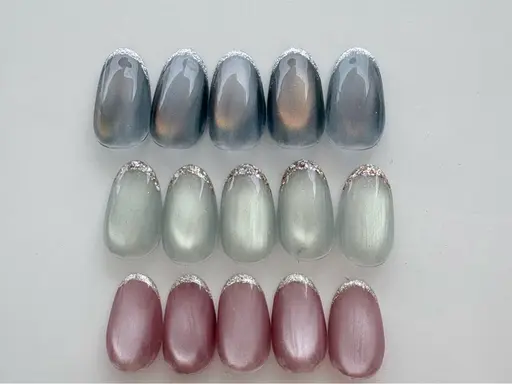 《hand》TOMOKO限定＊マグネット×ラメライン＊色替えOK！