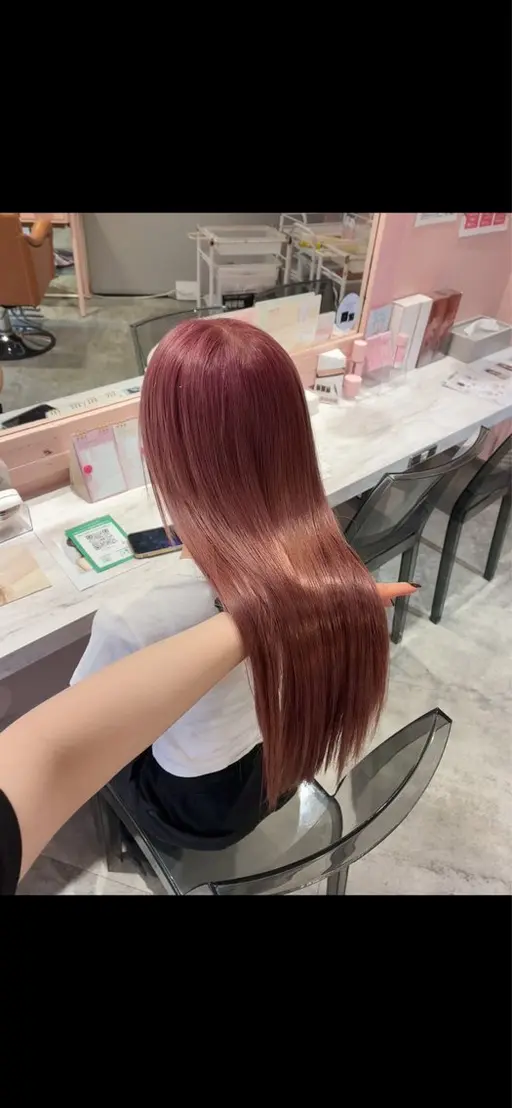 ⋆⸜꒰꒰ 💗Wカラー💗 ꒱꒱⸝⋆ プレミアムケアブリーチ➕カラー
