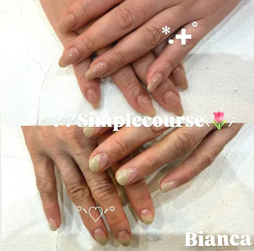【オフあり】ハンド💅🏻シンプルコース✨パラジェル変更可⭐️《阿佐ヶ谷》