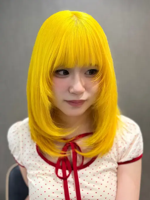 カット+ケアブリーチ➕カラー🩷透明感爆発✨ケアブリーチ使用のダブルカラーで理想のハイトーンへ💎