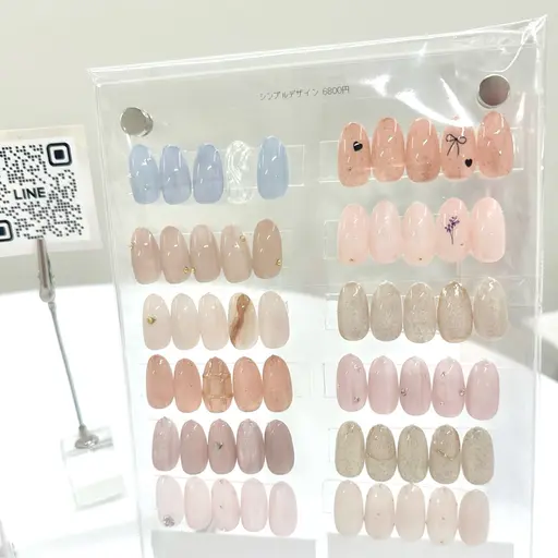 Jr.クーポン✨シンプルネイルコース🎀オフ無料🫧ウォーターケア付き