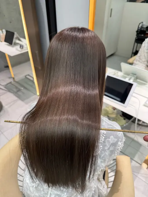 【💎1日まとめて美髪クーポン💎】カット＋艶ワンカラー＋美髪縮毛矯正＋髪質改善クイックトリートメント🪽