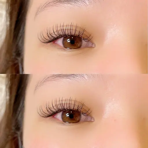 《ミニモ学割🎀》ダブルフラットラッシュ80束︎(160本)💛【リペアOK】/ アイシャンプー付き𓂃🫧