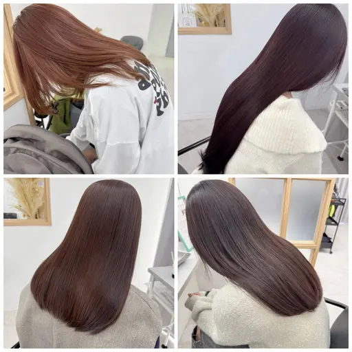 【髪質改善効果1.5倍！Refaファインバブル導入🫧】艶髪職人のカットカラーお任せ髪質改善トリートメントコース