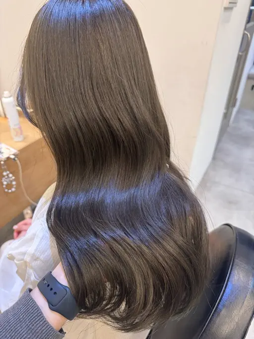 【🍒ご新規様No.1🍒】前髪カット+ケアカラー+3stepトリートメント