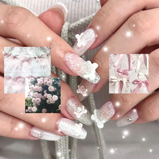 🌟日付限定！！【オフなし】10本長さ出し＋90分持ち込みデザイン