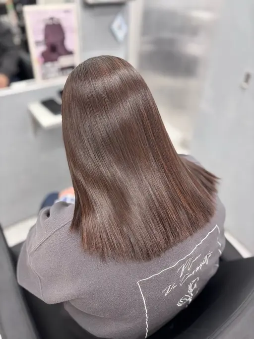【イチオシメニュー🙌🏻⭐️】カット➕全体縮毛矯正➕超音波アイロン付き最高級トリートメント💫