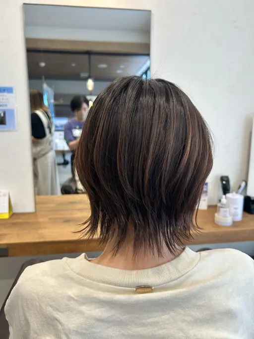 カット✂️➕ダメージ改善🍀サラサラまとまるトリートメント✨️今なら気持ち良い✨プチヘッドスパサービス✨