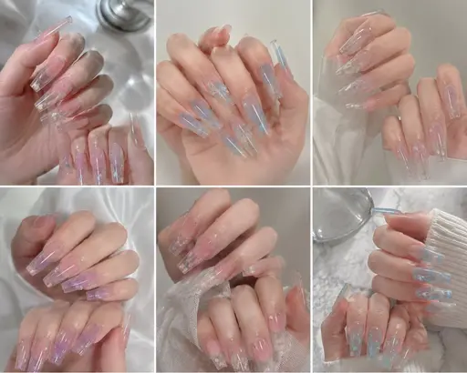 《ハンド》10本長さ出しクリアネイル🤍(オフ込)