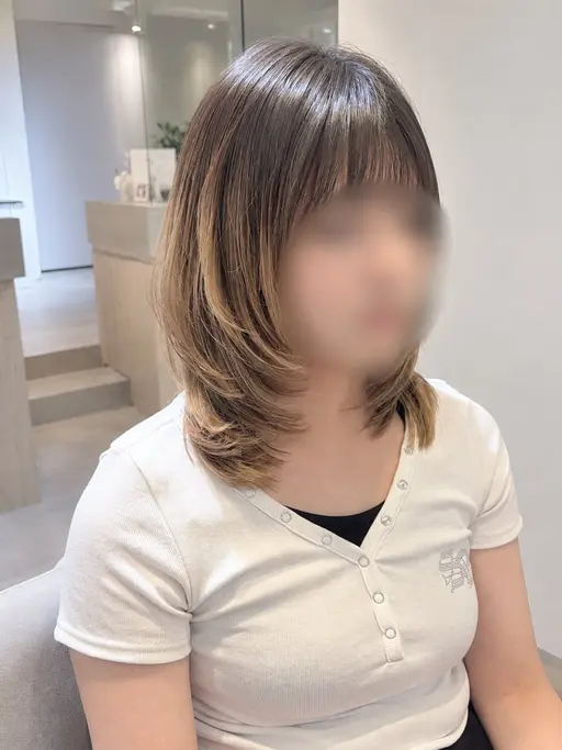 20代、30代限定🎀韓国風レイヤーカット(5cm以上カットできる女性限定)+クイックトリートメント