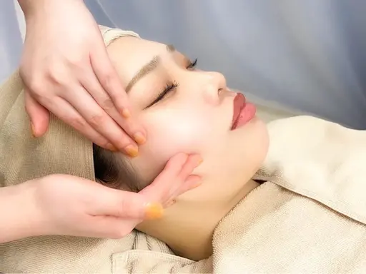 💛お顔剃り(シートパック付き)+お顔ほぐし