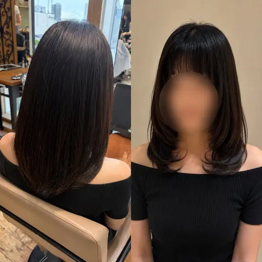 【火曜・木曜限定】【11〜17時受付】【鎖骨下〜ロング】【レイヤーカット練習モデルさん急募📣✨】【20分ヘッドスパ】