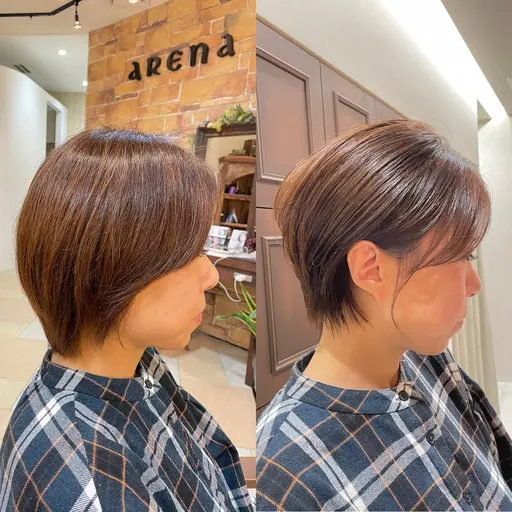 【ご新規様/女性限定】カット+Aujua艶ケア