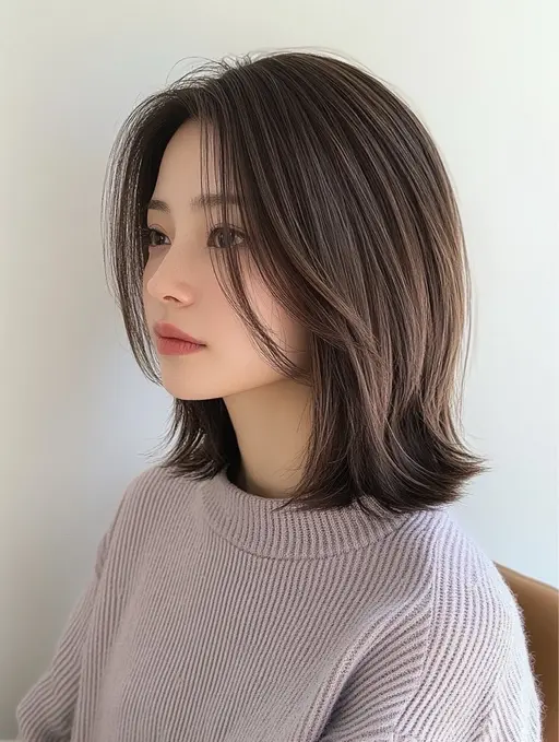 🫐🫧アッシュ・ヴァイオレット寒色系カラー+頭皮デトックス🫐🫧※技術向上に向けたモデルの募集です