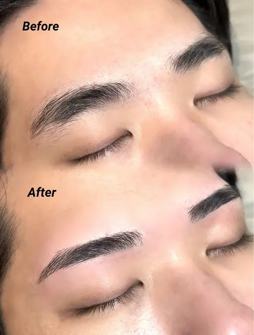 👦メンズ眉毛WAX｜清潔感UP