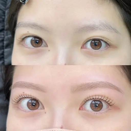 口コミ割:ワックス&間引き&まつげパーマorパリジェンヌ