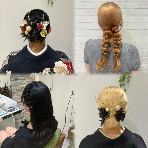 【花火大会にオススメ🎆✨】ヘアセット➰🎀🪄