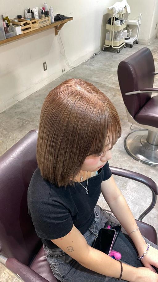 【ケアブリーチ付き✨】ブリーチありダブルカラー