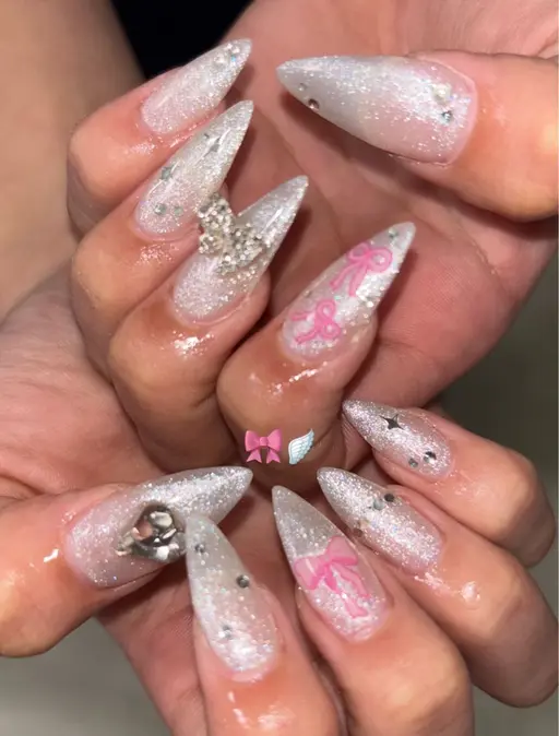 💎前日限定💎長さ出し10本アート🎨🌺【持込み】