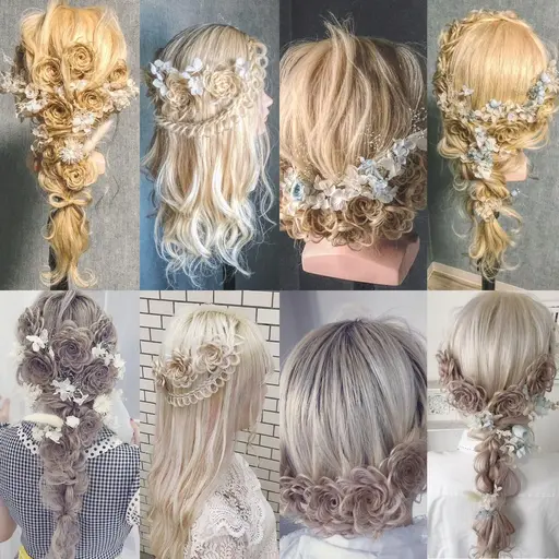 🌸無料🌸大人気ラプンツェルヘアアレンジモデル募集✨【リクエスト時に長さや髪色が分かる写真を送ってください🙇♂️】