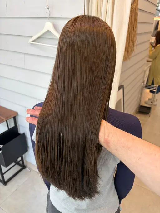 ケア剤入りヘアカラー+GiseL 4STEPトリートメント