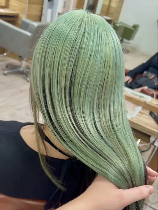 美髪ブリーチカラー✨️✨️※ケアブリーチ使用