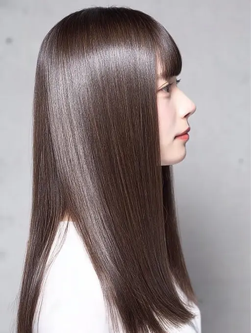 【毎月第1日曜日限定‼️】⭐️美髪ストレート 巻ける/地毛風/シャキンとしない自然な仕上がり/美髪矯正