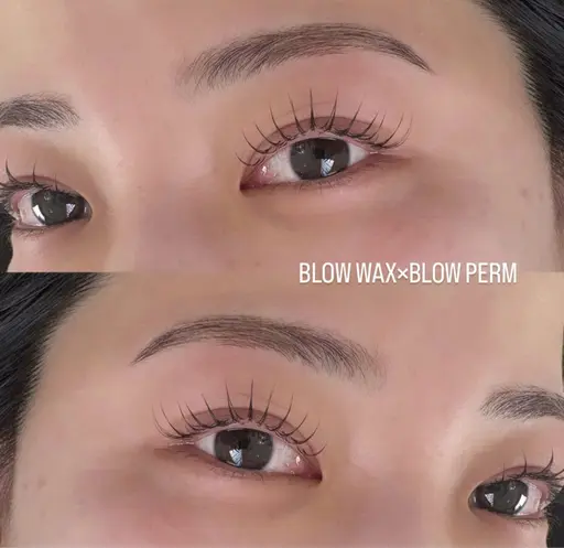 🍒至近距離でも自身のある目元に🍒【まつ毛パーマ+美眉Wax】minimo限定クーポン！