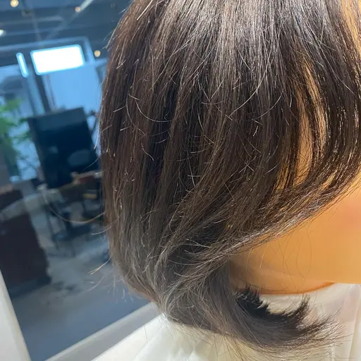 韓国風 🇰🇷顔周りの cut + perm 【 ♡ 前髪・顔周りカット ♡ + ☆ 顔周りパーマ ☆ 】