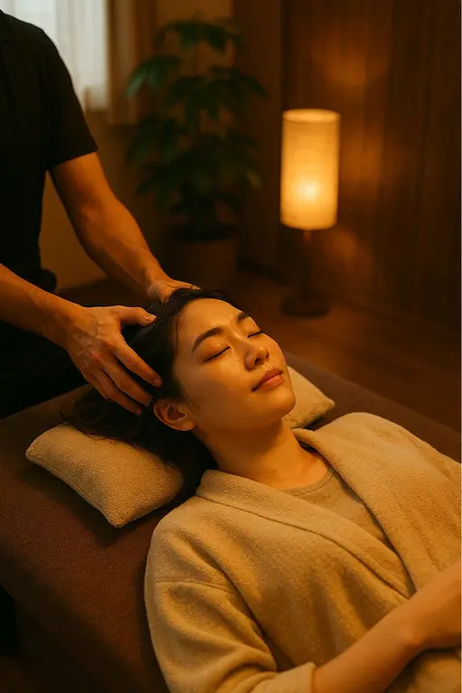 【ドライヘッドスパ70分】首肩こり・眼精疲労頭スッキリ×深い眠り💆🏻♀️