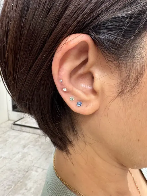 施術時間15分⏰お洒落と健康を同時に叶える✨耳つぼジュエリー💎¥600​〜​