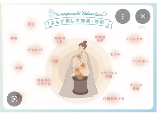 よもぎ蒸し