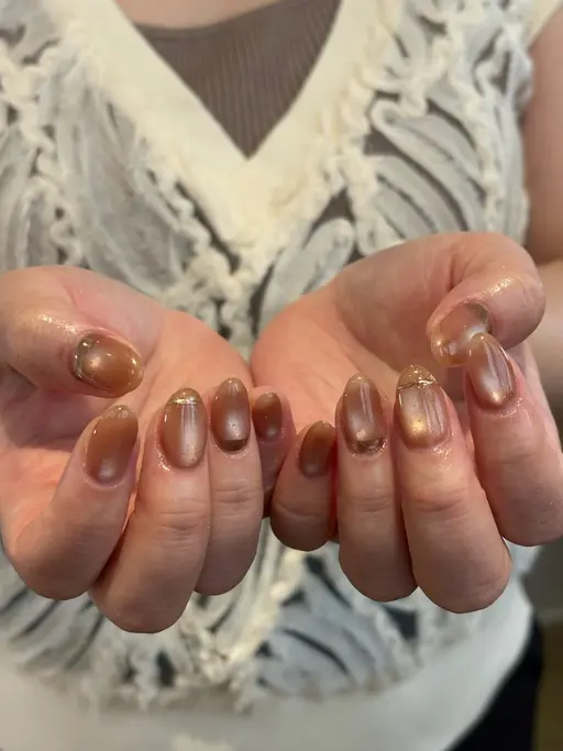 9/14  12:00 限定！料金無料¥0練習モデル💅シンプルニュアンスネイル　|フィルイン施術