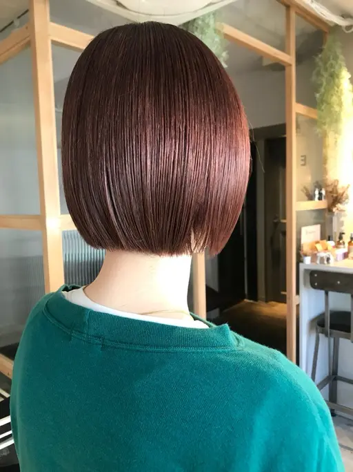 ボブカット+メンテナンストリートメント