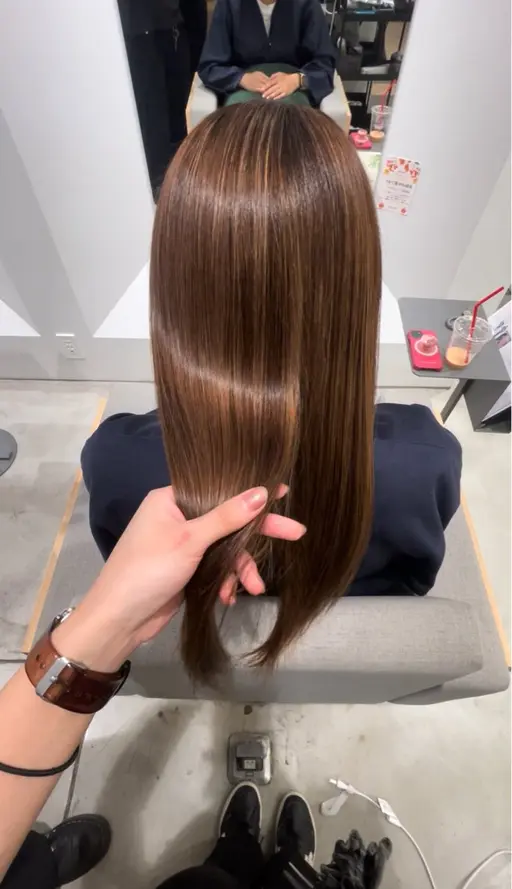 うる💧ツヤ✨髪質改善ストレート+髪質改善トリートメント