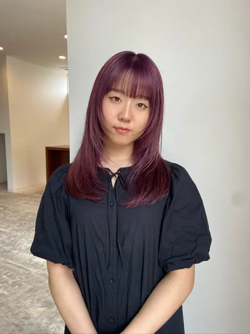カット+透明感カラー+2step超音波トリートメント🫧(人気No. 1✨)