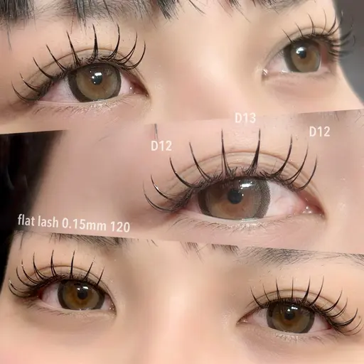 学割🧑🏻🎓フラットラッシュ120本(初回オフ無料)✨期間限定LED変更500円✨